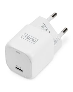 DIGITUS Mini univerzalni Kućni punjač 20W DA-10060, bela - DA-10060
