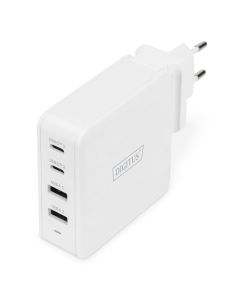 DIGITUS Univerzalni GaN zidni punjač DA-10197, 100W, bela - DA-10197