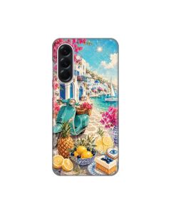 Maska za Samsung A566B Galaxy A56 5G Summer in Greece Silikonska Print Skin