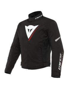 DAINESE Veloce d-dry jakna crn/bel/crv 56 - DAI1654631A6656