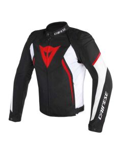 DAINESE Avro d2 tex jakna crn/bel/crv