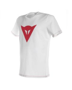 DAINESE Speed demon majica bel/crv m - DAI1896742602M