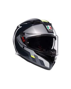 AGV Kaciga k3 siv/flu-žut l - DAI2118381001017L