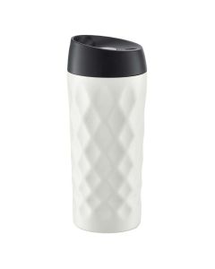 DAJAR Termos šolja sa dvostrukim zidom 400 ml reljefna bež - DJ62256
