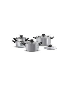 DAJAR Set šerpi inox 16/18/20/24cm 8/1 DJ68720 - DJ68720