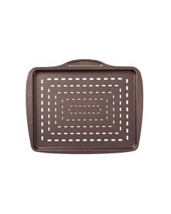 DAJAR Pleh za pizzu sa rupicama 37x29cm DJ722525 - DJ722525