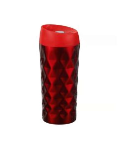 DAJAR Termos šolja sa dvostrukim zidom 400 ml 3d dekoracija crvena - DJ84573