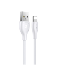 Kabel Remax Lesu Pro RC-160i iPhone Lightning 2.1A beli 1m - 050072