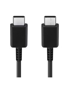 Kabell Samsung 2xUSB-C muski 3A crni - EP-DA705-BBE
