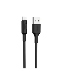 Data kabl HOCO X25 Soarer micro USB 1m crni - 79631