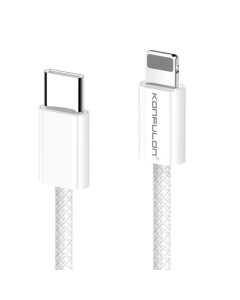 Data kabl KONFULON DC81 27W Type C na iPhone lightning beli 1m - 223236