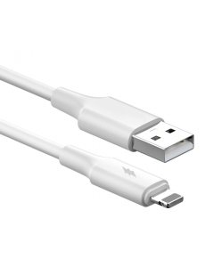 Data kabl KONFULON DL48, 2.4A, USB na iPhone lightning beli 1m - 215582