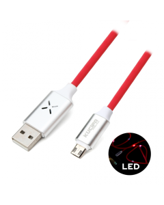 Data kabl KUCIPA K257 micro USB 1m crveni - 81227