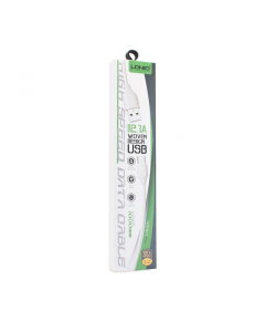 Data kabl LDNIO LS371 micro USB beli 1m - 67268