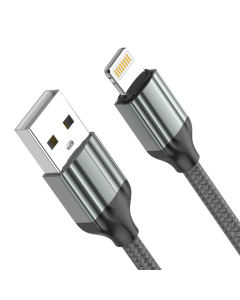 Data kabl LDNIO LS432 iPhone lightning sivi 2m - 96537