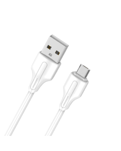 Data kabl LDNIO LS541 2.1A micro USB beli 1m - 200969-1
