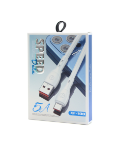 Data kabl micro USB XF-100 5A 1m beli - 209852