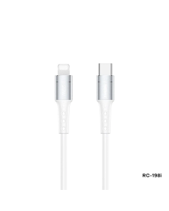 Data kabl REMAX Chaining Series II PD 20W Fast Charging RC-198i Type C na iPhone lightning beli - 210764