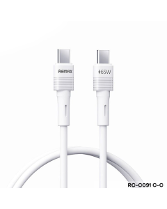 Data kabl REMAX Leya Series PD 65W Fast Charging RC-C091 Type C na Type C beli - 210766