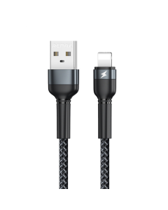 Data kabl REMAX RC-124i  2.4A iPhone lightning crni - 92178-1