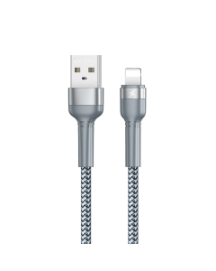 Data kabl REMAX RC-124i  2.4A iPhone lightning sivi - 92179