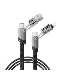 Data kabl REMAX RC-C189 65W Zinc Alloy Braided 4-in-1 Fast Charging, 1m - 219657-1