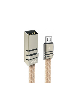 Data kabl REMAX Weave RC-081m micro USB braon 1m - 53994-1