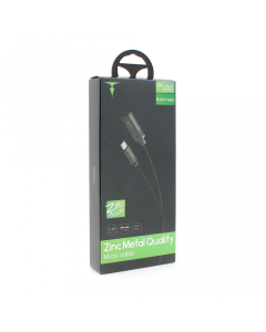 Data kabl T-phox Zinc Holly micro USB 2.4A zlatno-crni 1.2m - 74062-1-1