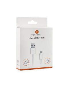 Data kabl Teracell Plus 2.4A micro USB beli 2m - 61569