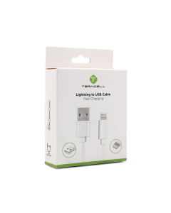 Data kabl Teracell Plus 2.4A za iPhone lightning beli 2m - 61571