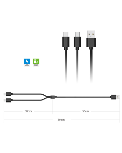 Data kabel za PS5 konzolu DOBE TP5-2519 - 606241