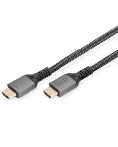 DIGITUS Kabl premijum HDMI na HDMI 2.1 8K 1m, crna - DB-330200-010-S