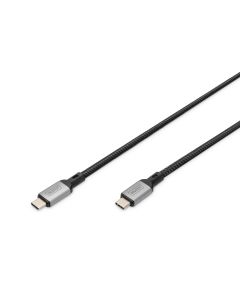 DIGITUS Kabl USB-C na USB-C, DB-300443-010-S, siva - DB-300443-010-S