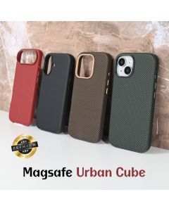 Maska za iPhone 16 6.1 zelena Magsafe Urban Cube - 224314