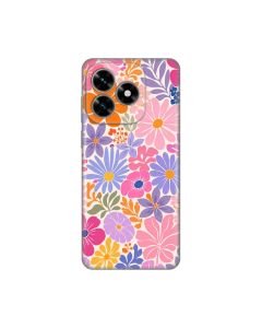 Maska za Honor X5c Plus Sunny Petals Silikonska Print