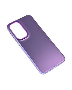 Maska za Samsung A376B Galaxy A37 ljubicasta Clear