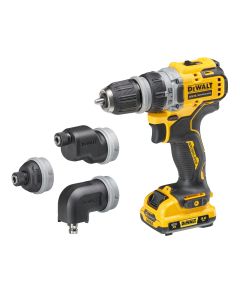 DeWALT Aku bušilica odvijač 12V 2 x 3,0 Ah DCD703L2T, Brushless, 4 stezne glave - DCD703L2T
