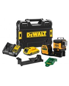 DeWALT Laser linijski 3 x 360 12V/18V DCE089D1G18 - DCE089D1G18