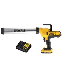 DeWALT Aku pištolj za silikon 18V 1 x 2,0 Ah DCE580D1 - DCE580D1