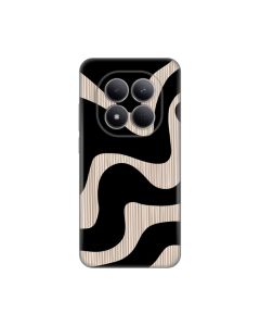 Maska za Xiaomi Redmi Note 15 Pro 5G Black Flow Silikonska Print Skin