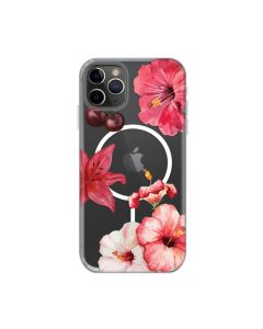 Maska za iPhone 11 Pro Max 6.5 Hibiscus Print Magsafe - 8021030