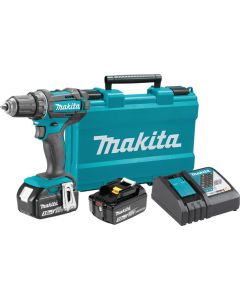 MAKITA Akumulatorska bušilica - odvrtač  2x3,0Ah 18V DDF482RFEE, kofer - DDF482RFE