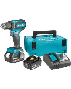 MAKITA Akumulatorska bušilica - odvijač 18V 2x3,0 Ah DDF485RFJ, kofer