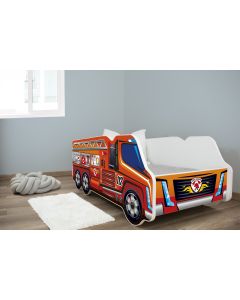 Dečiji Krevet 140X70Cm Truck Fire Truck - 7526
