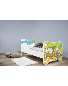 Dečiji Krevet 160X80Cm Happy Kitty Farm - 7513-1