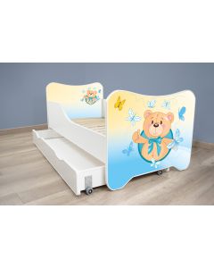 Dečiji Krevet 160X80Cm Happy Kitty + Fioka Small Teddy - 7449-1