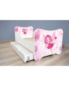 Dečiji Krevet 160X80Cm Happy Kitty + Fioka Fairy - 7462