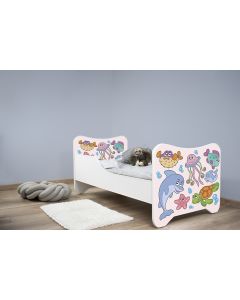 Dečiji Krevet 160X80Cm Happy Kitty Fish - 7563