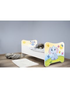 Dečiji Krevet 160X80Cm Happy Kitty Little Elephant - 7446