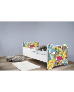 Dečiji Krevet 160X80Cm Happy Kitty Princesses - 7515